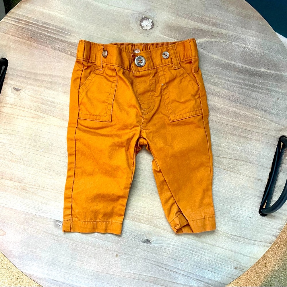 Khakis with suspenders